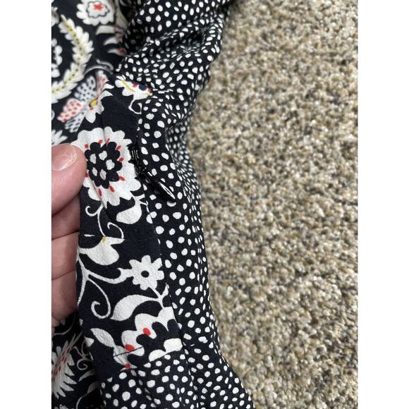 BODEN Mollie Paisley Polka Dot patchwork Shift Dress BoHo Multicolor US 12L Long - Picture 9 of 9